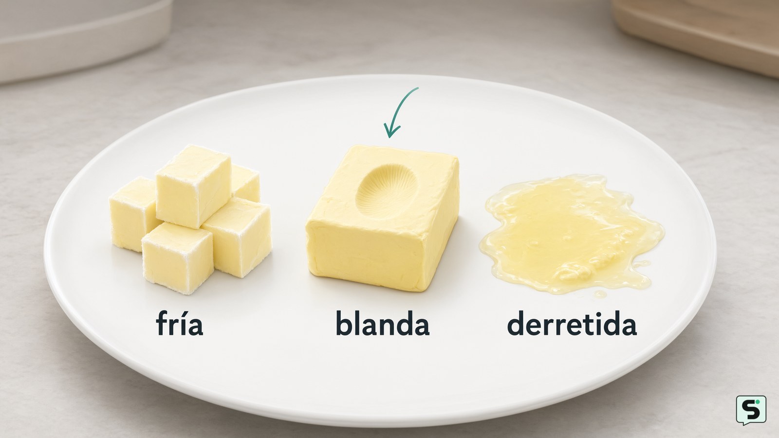 Cómo ablandar la mantequilla: sin derretirla