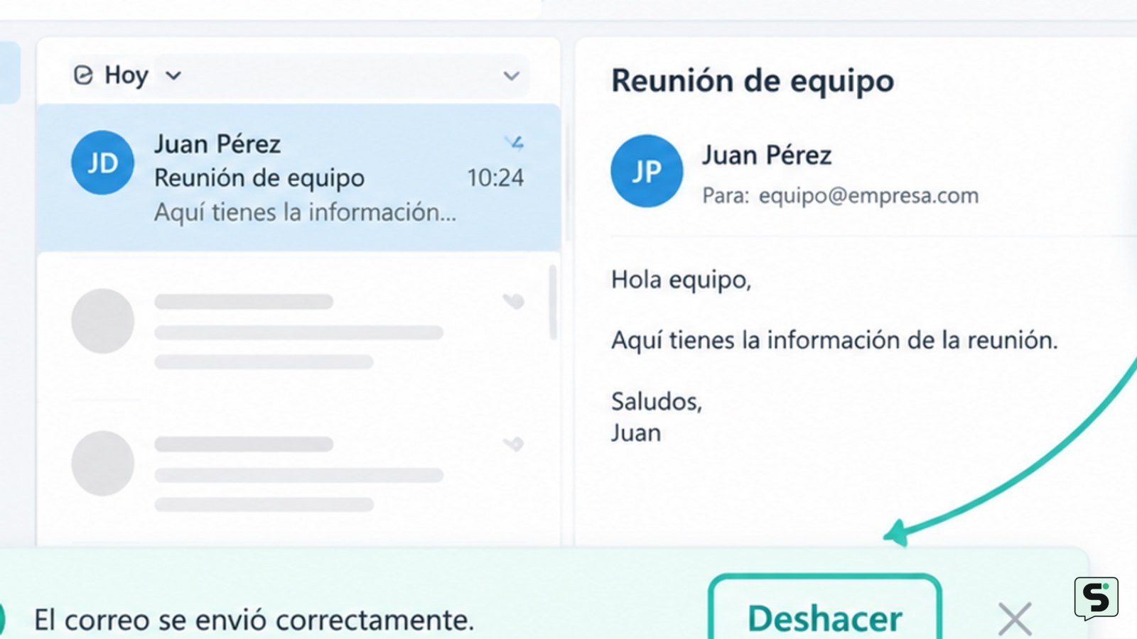 Cómo anular el envío de un correo en Outlook