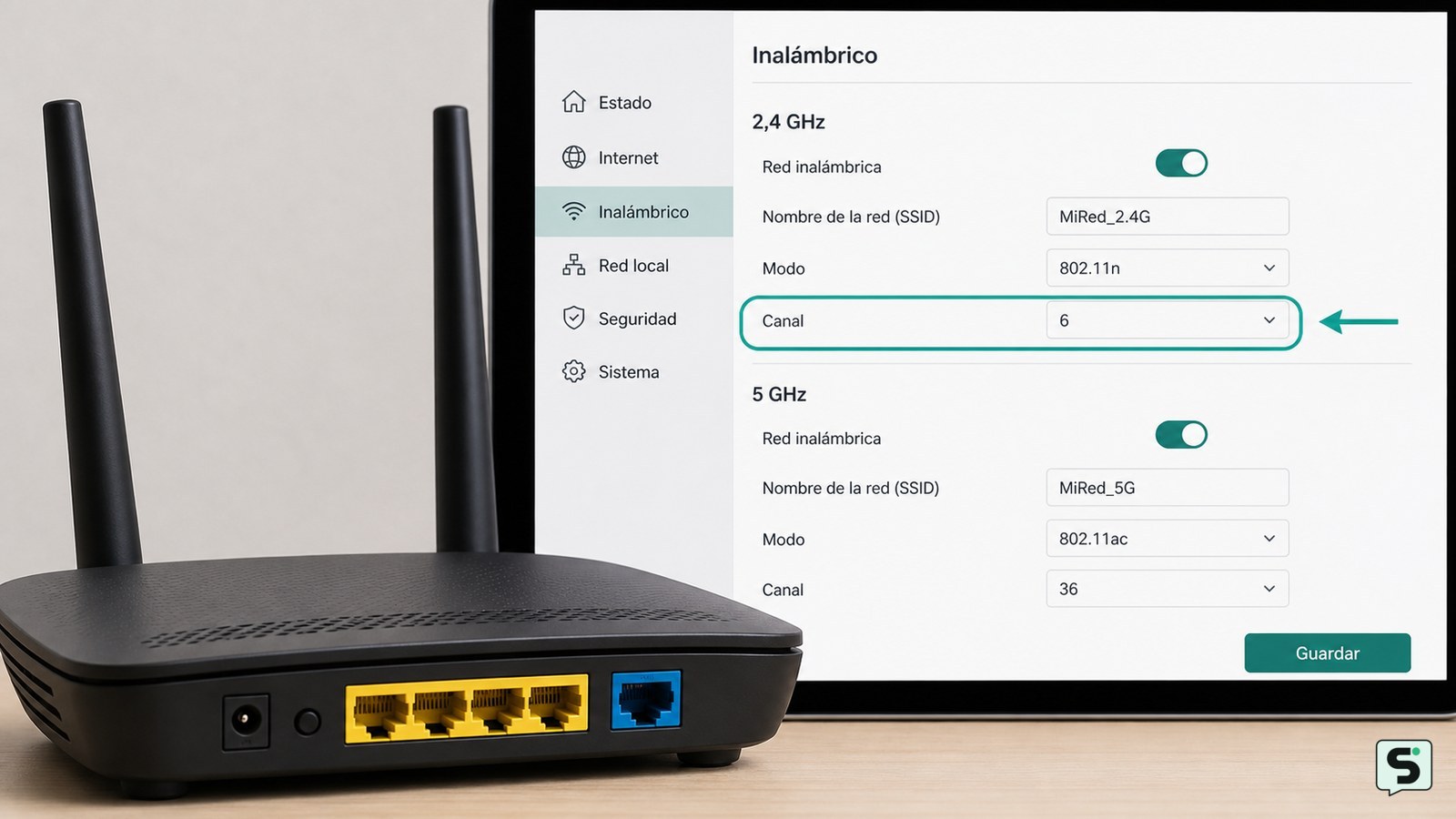 Cómo cambiar el canal wifi: menos interferencias