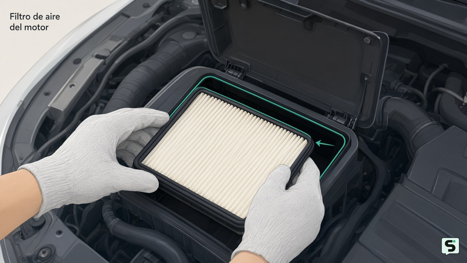 Cómo cambiar el filtro de aire del coche: paso a paso