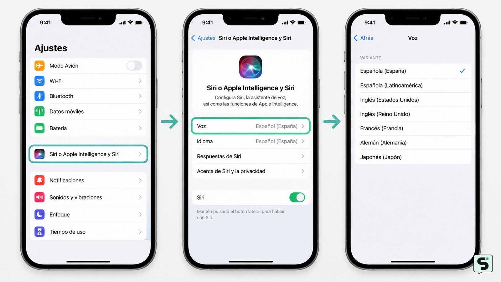 Cómo cambiar la voz de Siri: pasos claros