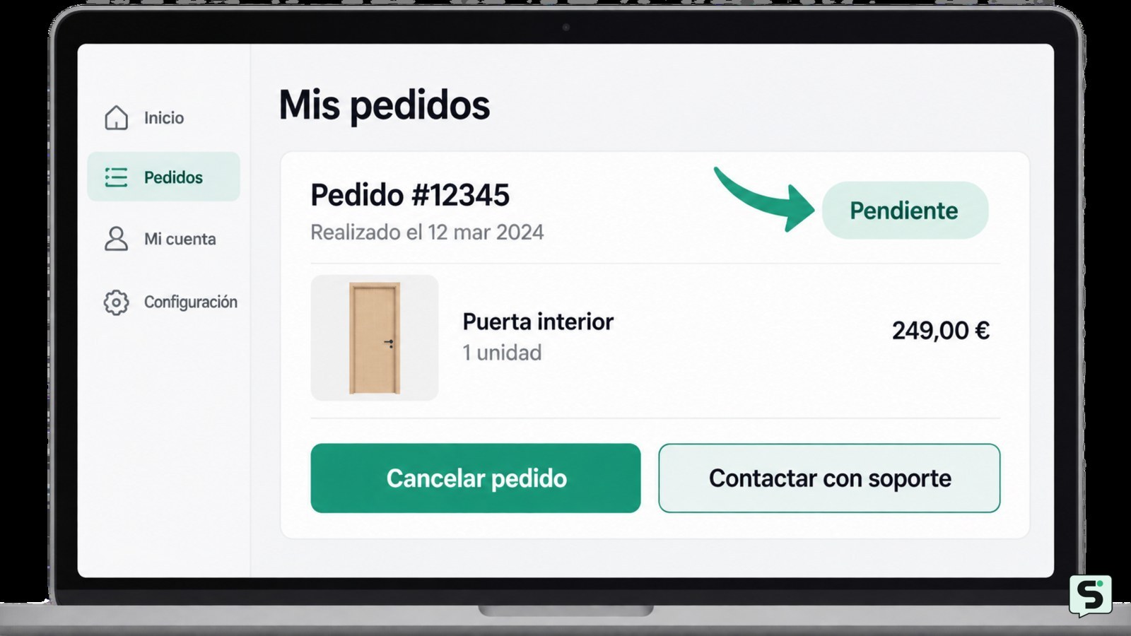Cómo cancelar un pedido de puerta: pasos seguros