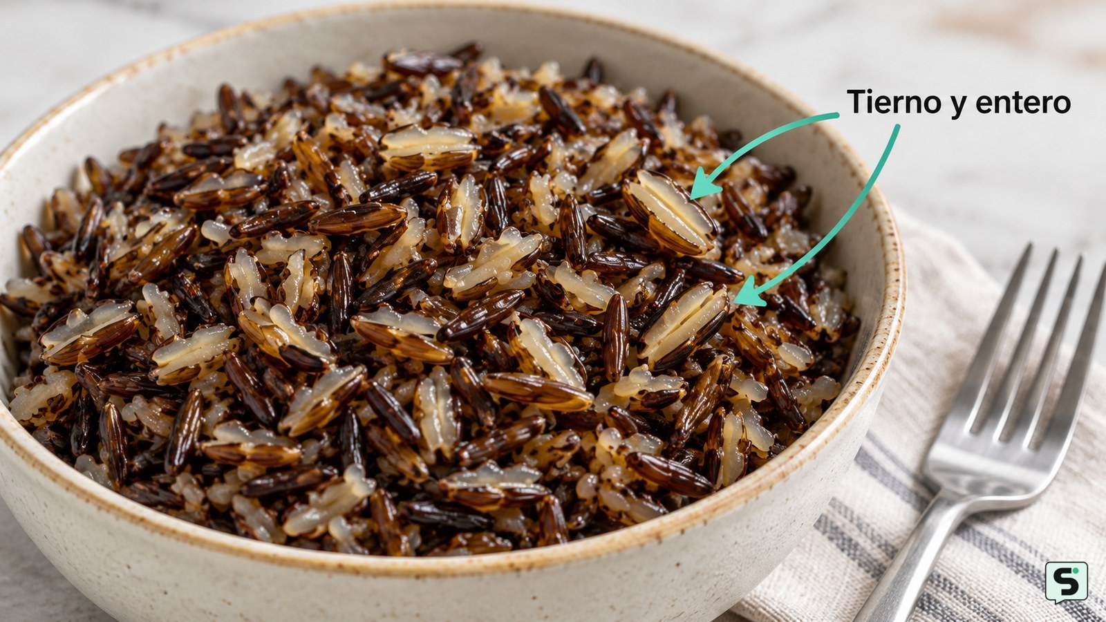 Cómo cocinar arroz salvaje: grano tierno