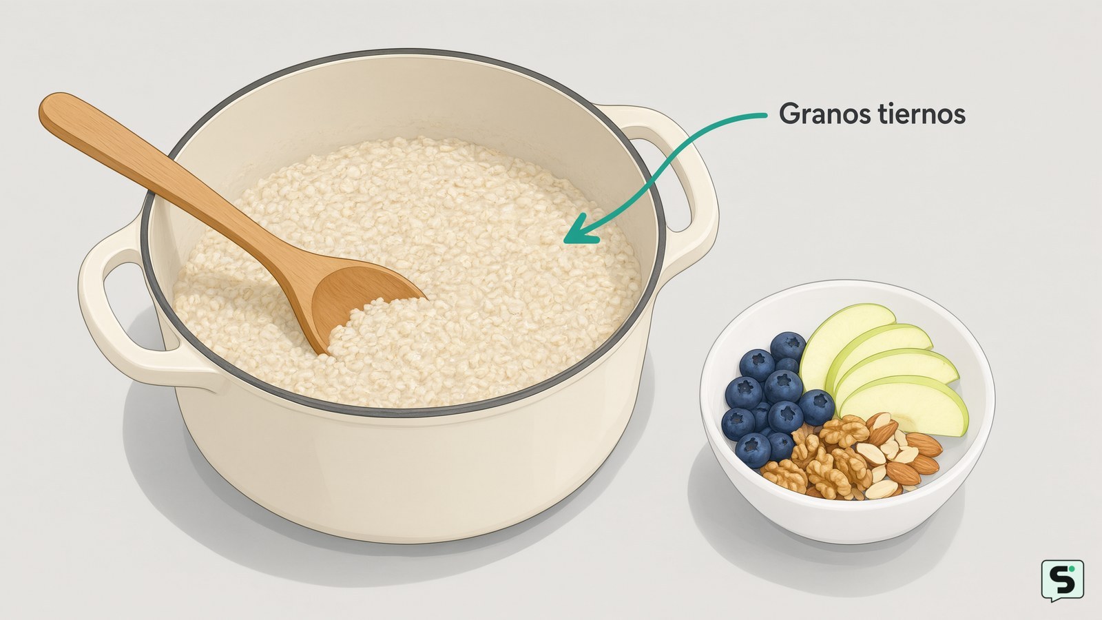 Cómo cocinar avena cortada en acero: cremosa