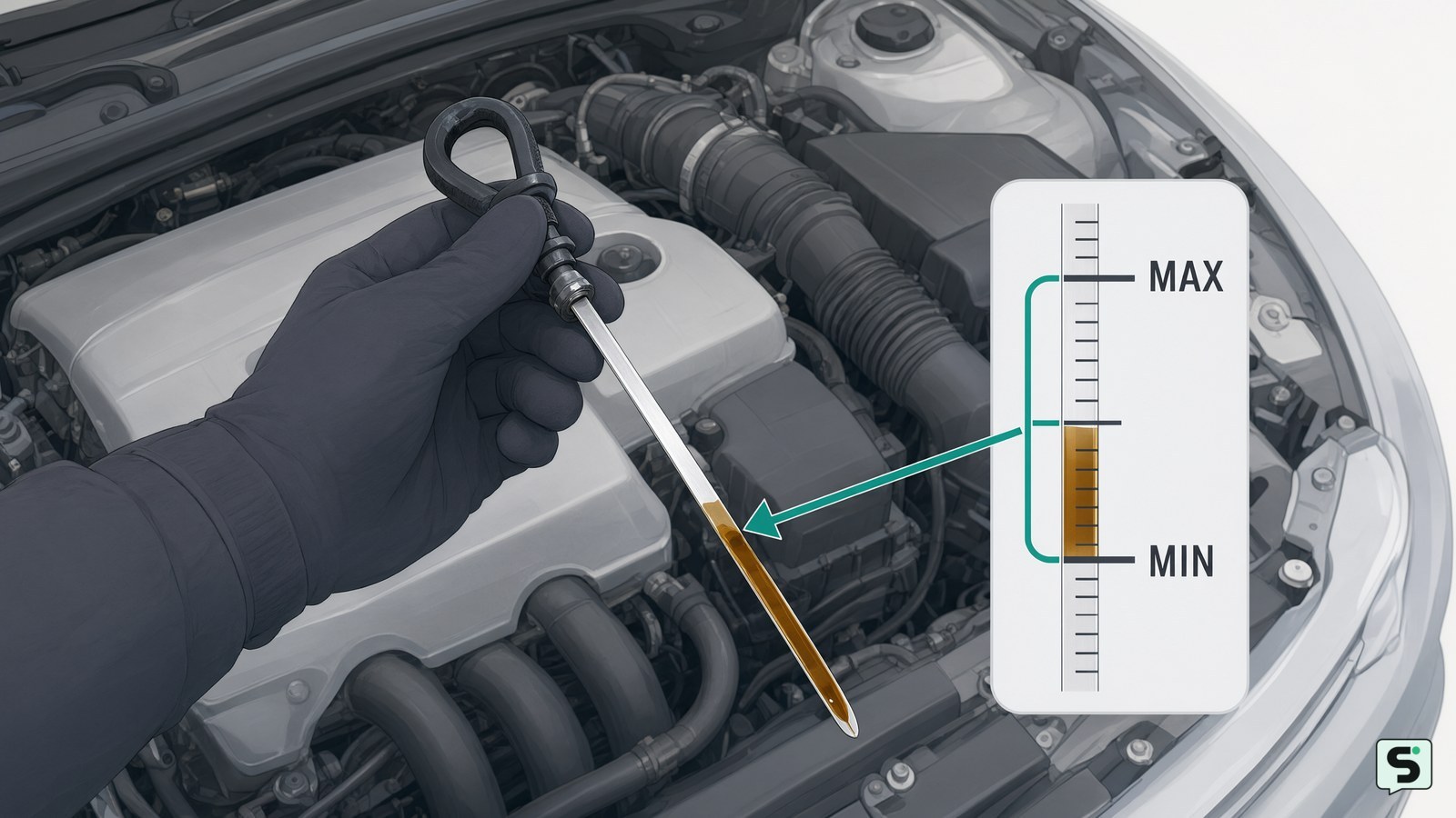 Cómo comprobar el aceite del motor: nivel correcto