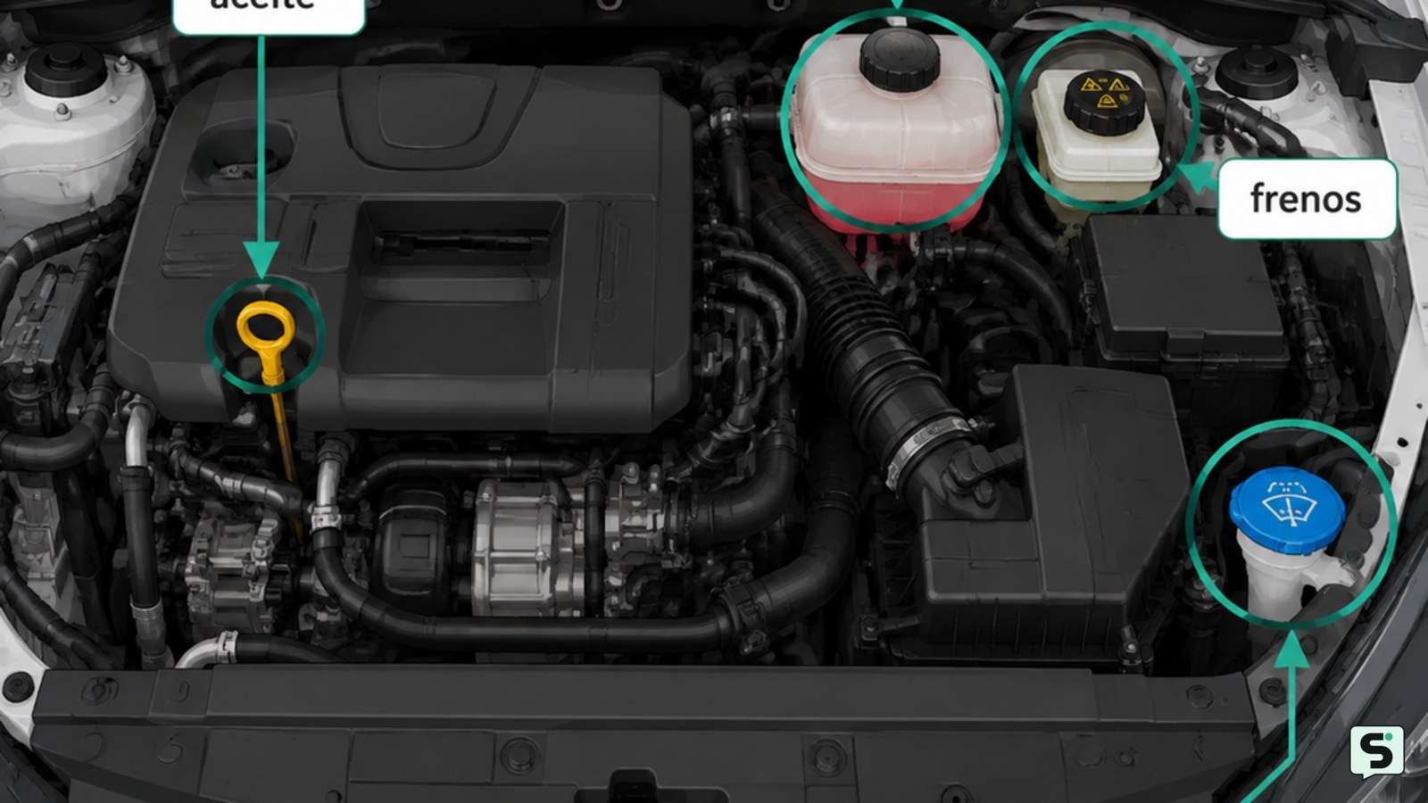 Cómo comprobar los fluidos del coche: guía segura