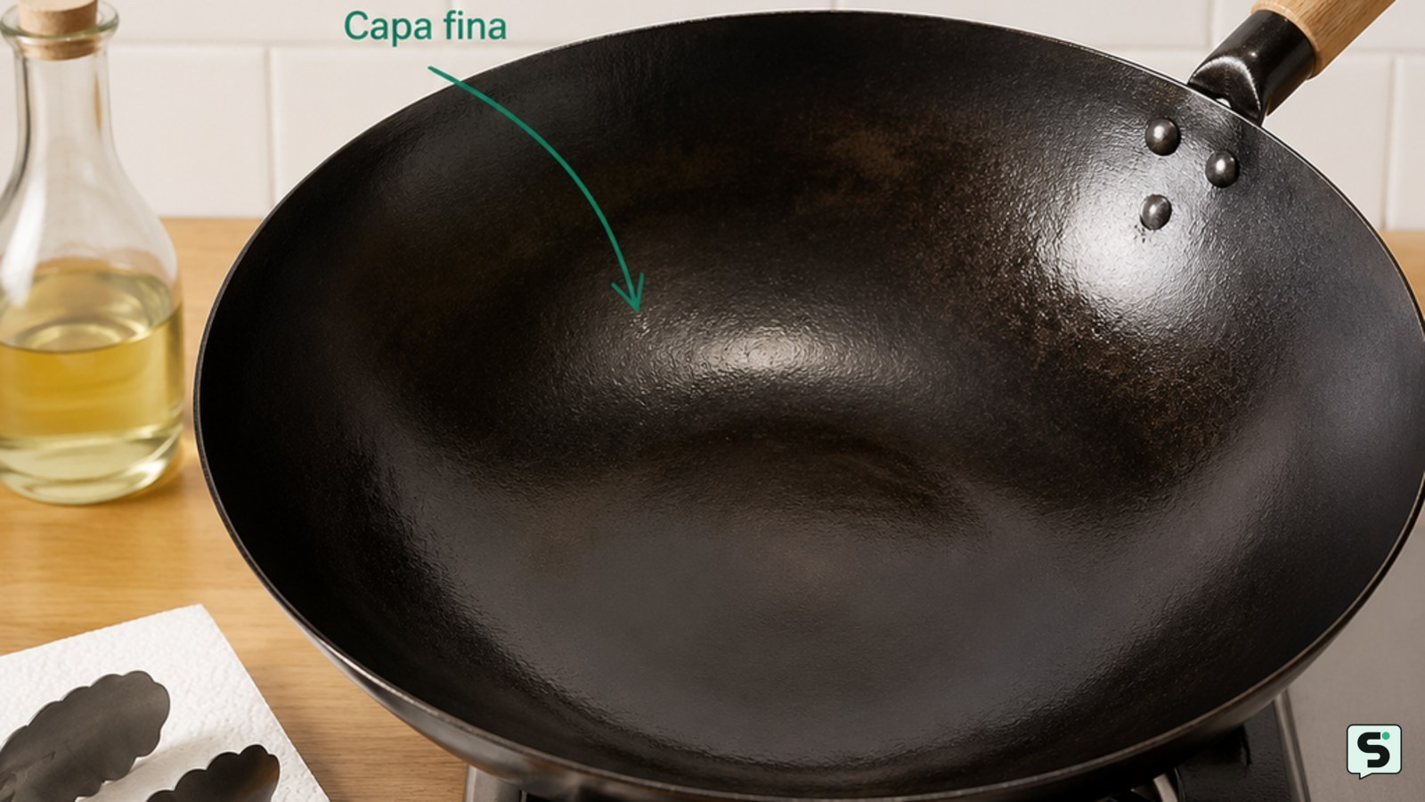 Cómo condimentar un wok: curarlo bien