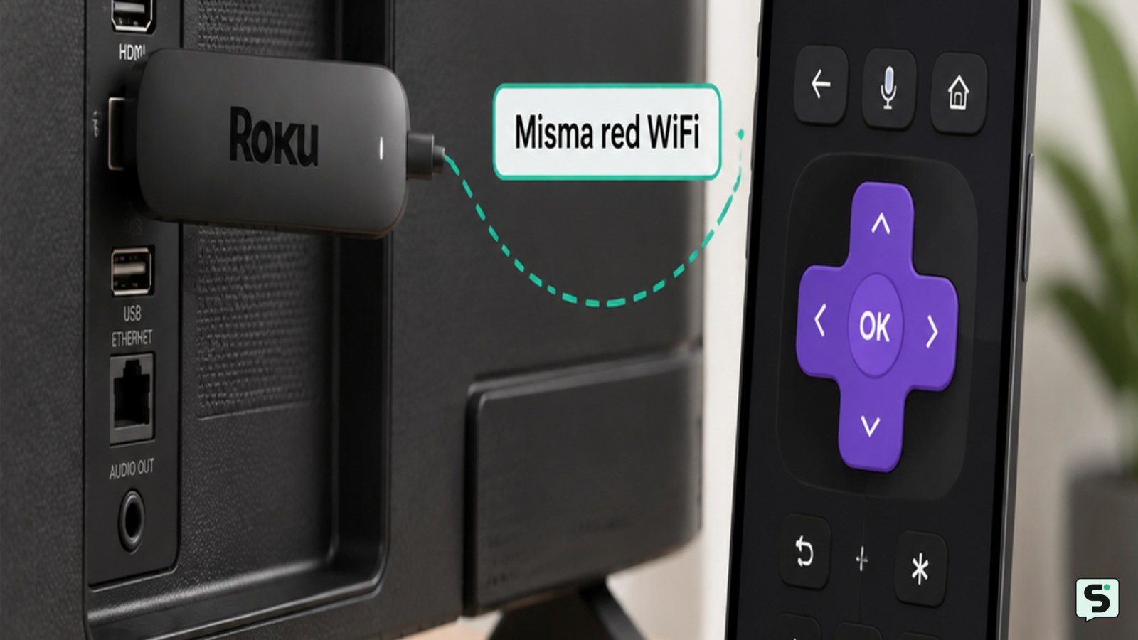 Cómo conectar Roku a WiFi sin control remoto