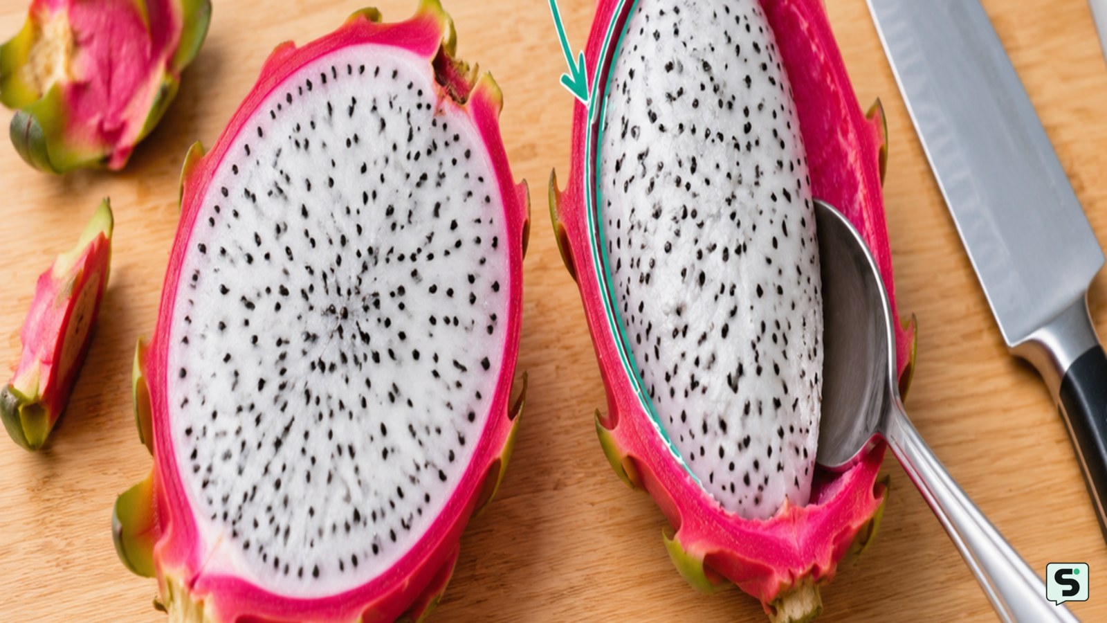 Cómo cortar la fruta del dragón: sin desperdicio