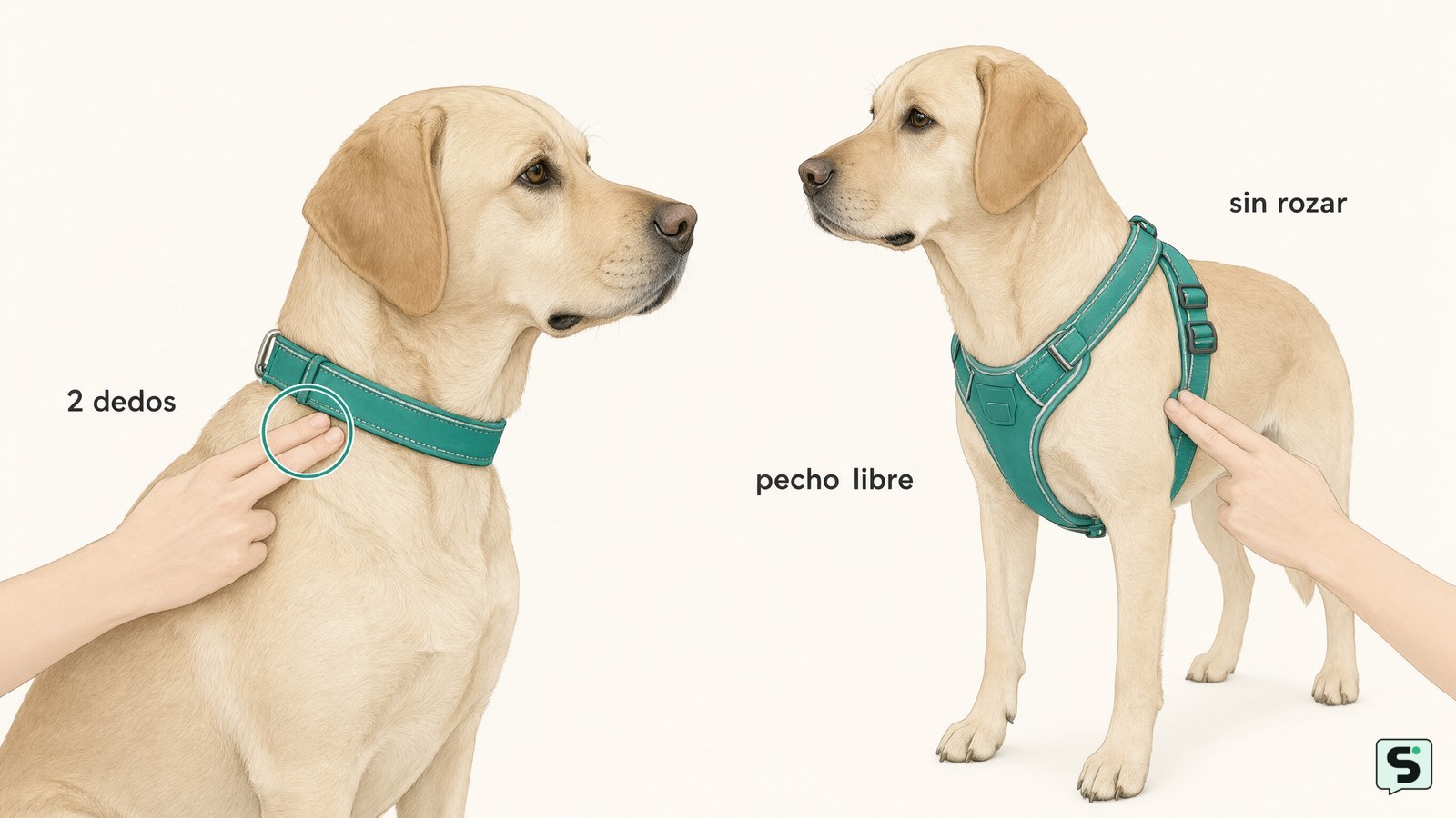 Cómo elegir un collar o arnés para un perro
