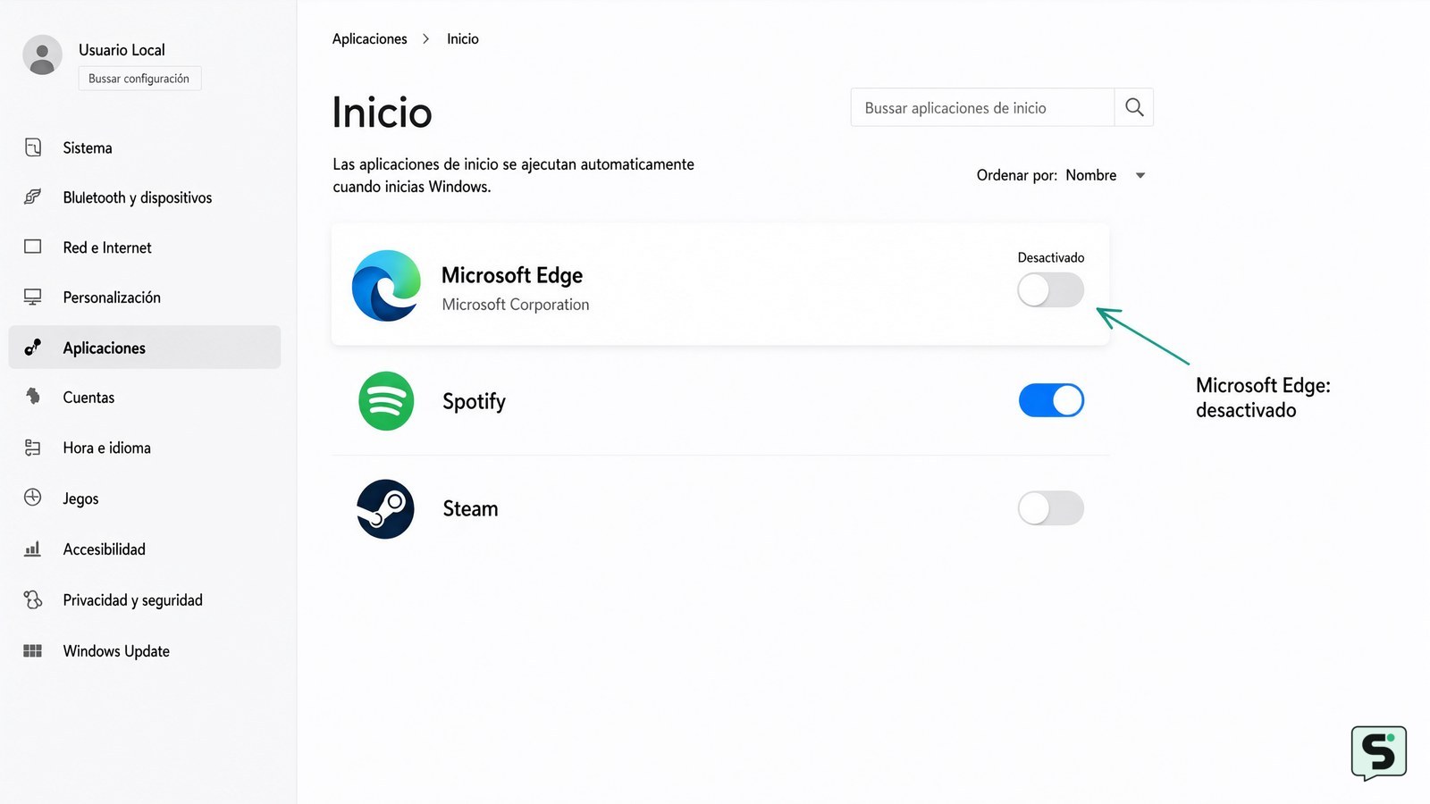 Cómo evitar que MS Edge se abra al inicio: pasos