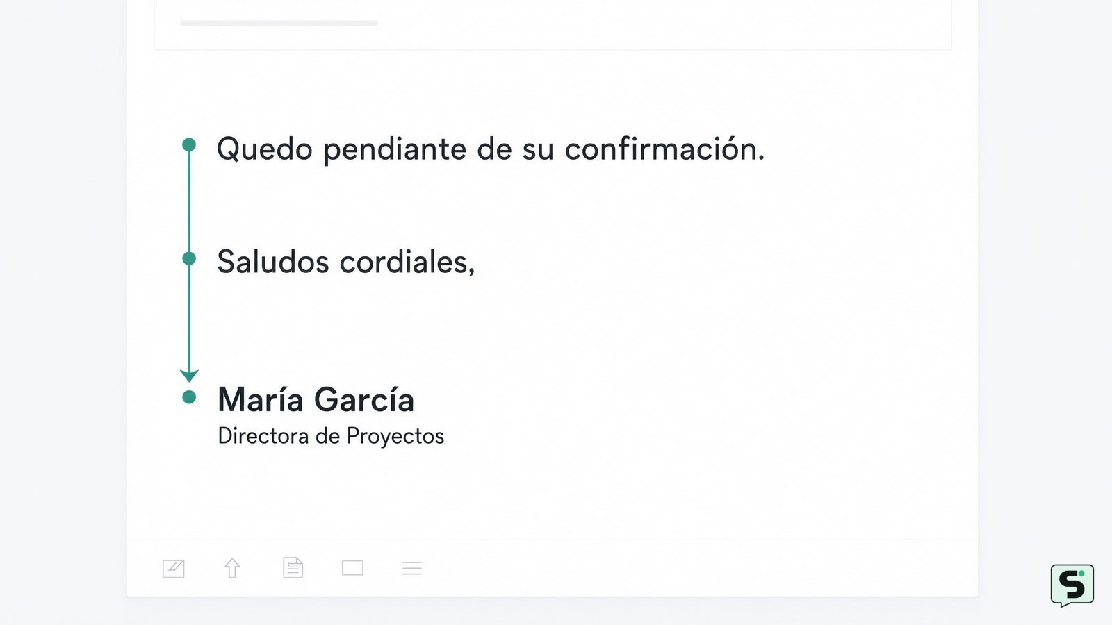Cómo finalizar un correo electrónico: elige el cierre