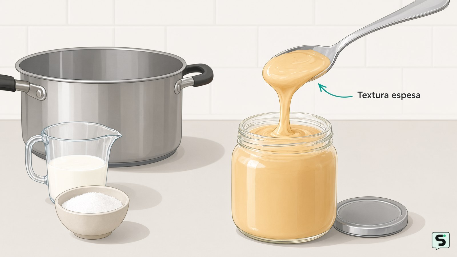 Cómo hacer leche condensada azucarada: casera