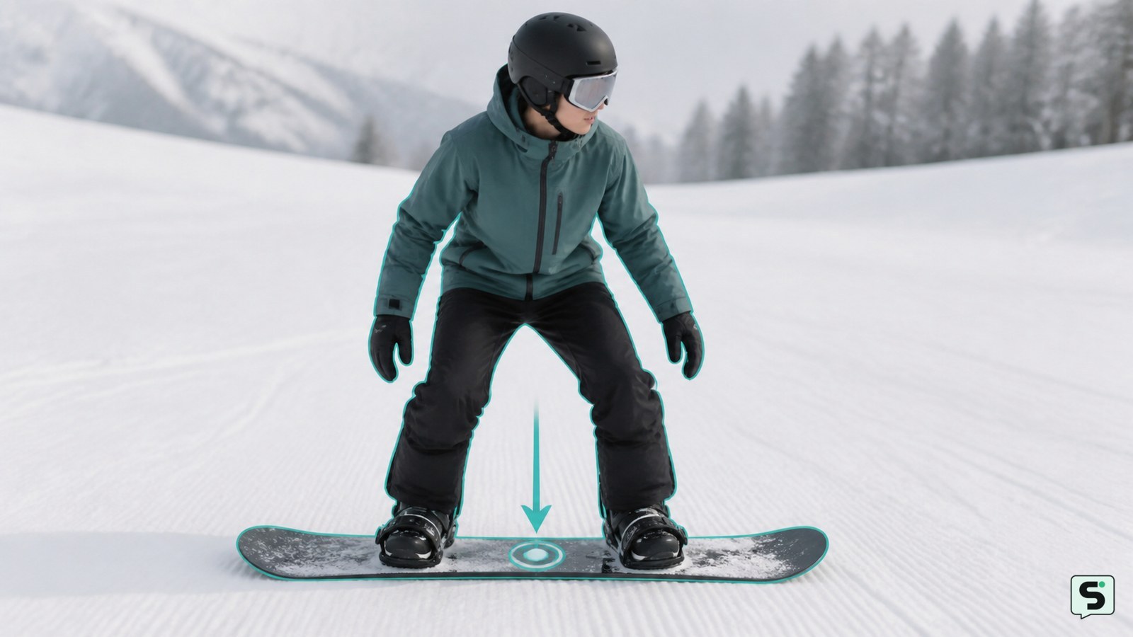 Cómo hacer snowboard: empieza con control
