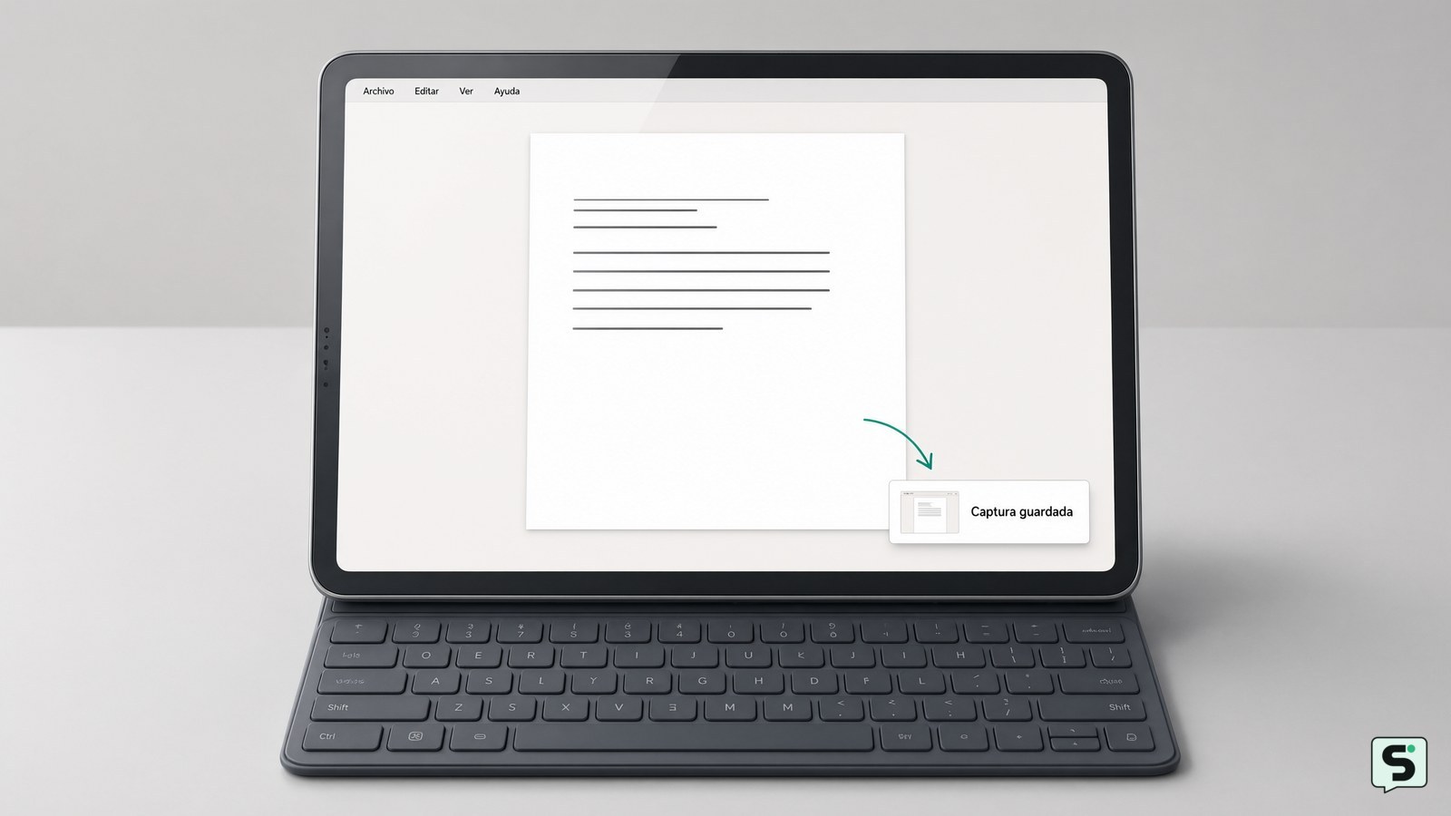 Cómo hacer una captura de pantalla en una tableta con