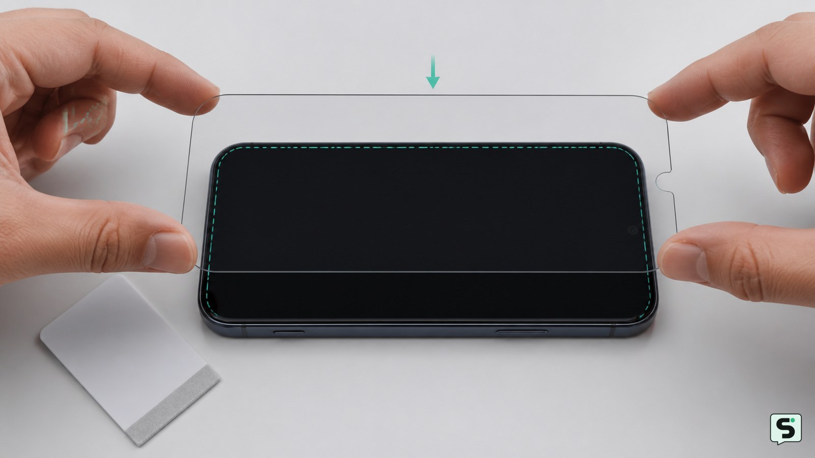 Cómo instalar protector de pantalla: sin burbujas