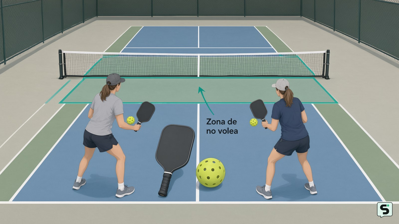 Cómo jugar al pickleball: reglas y saque
