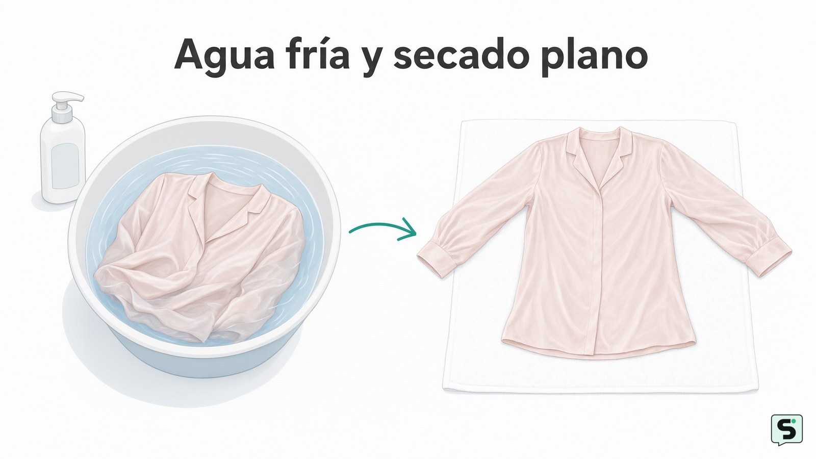 Cómo lavar la seda: cuidado sin dañar la prenda