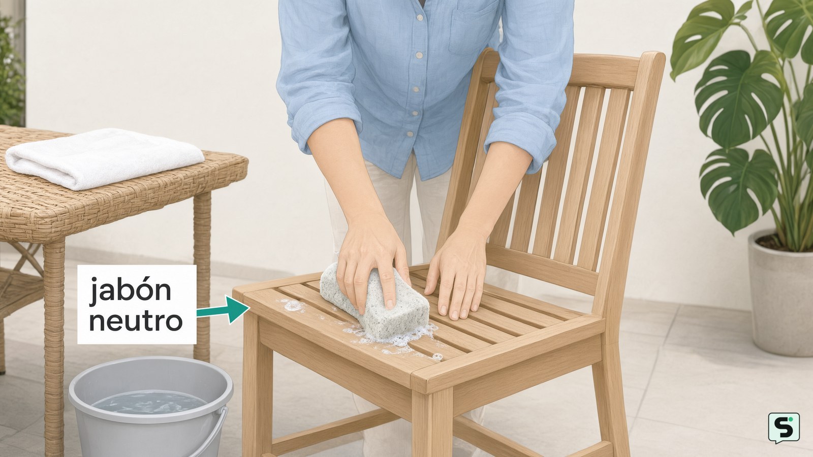 Cómo limpiar muebles de exterior: sin dañarlos