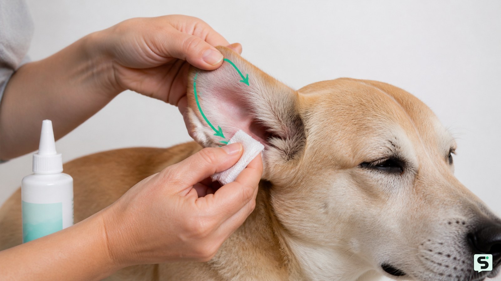 Cómo limpiar orejas de perros: pasos seguros