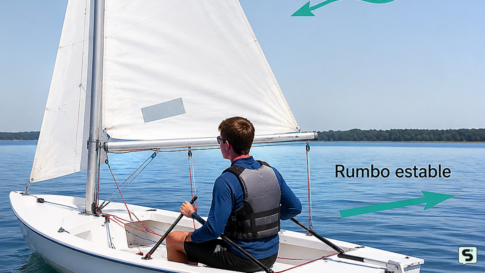 Cómo navegar a vela: aprende con control