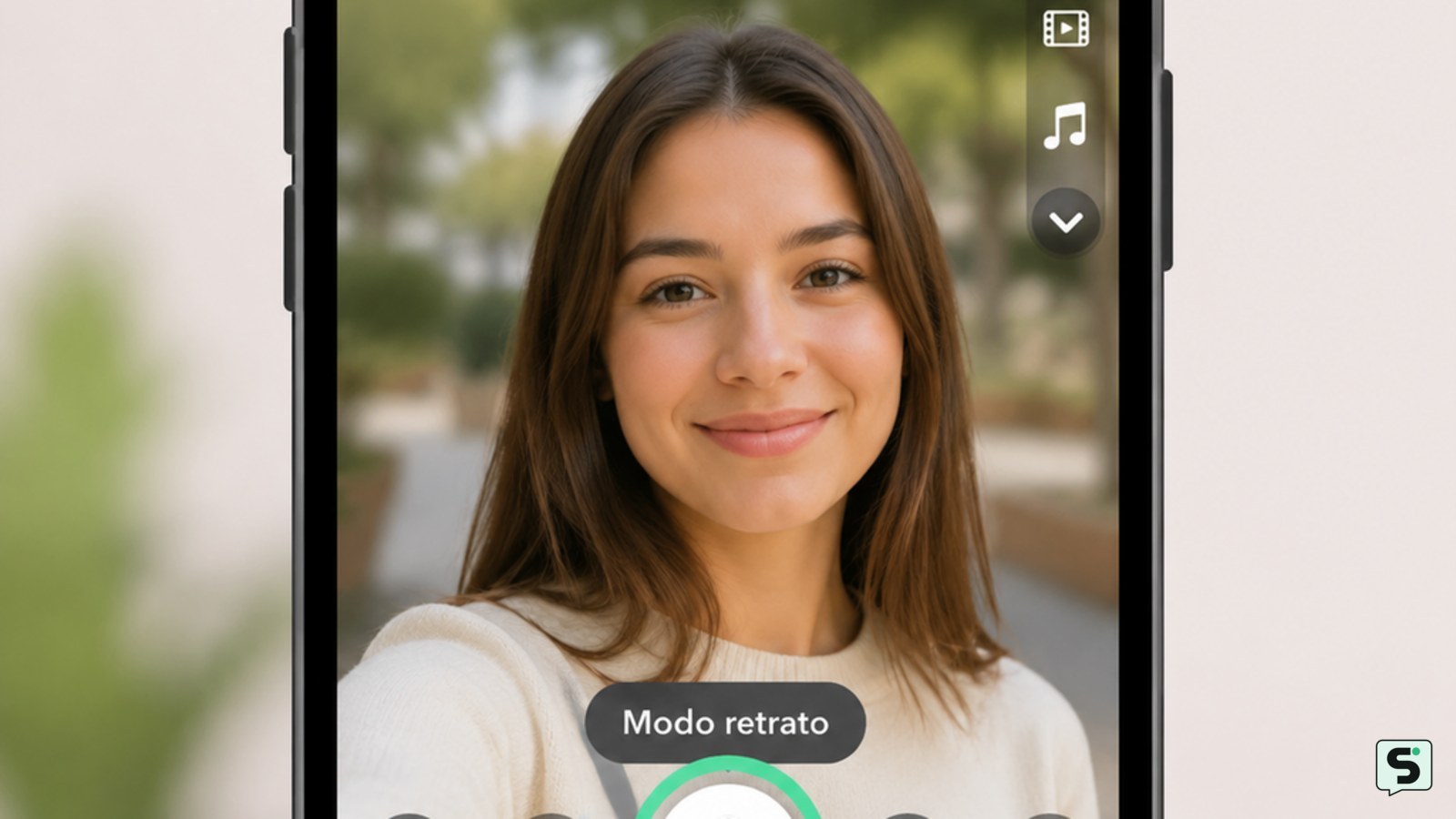 Cómo obtener el modo retrato en Snapchat: pasos