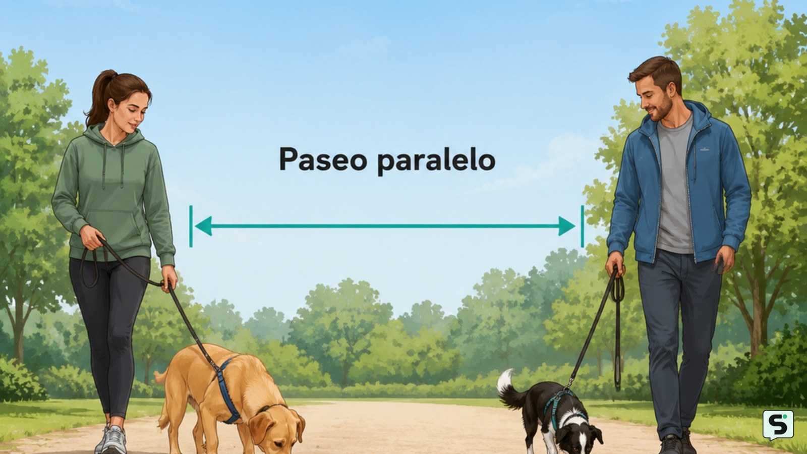 Cómo presentar perros: encuentro seguro