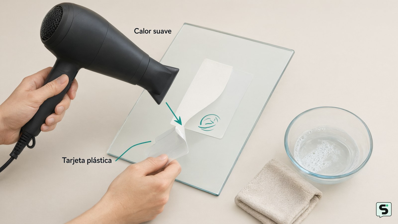 Cómo quitar pegatinas del vidrio: sin marcas