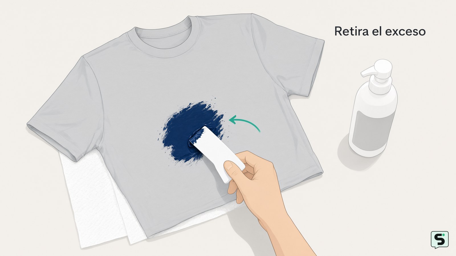Cómo quitar pintura de la ropa: sin fijar la mancha