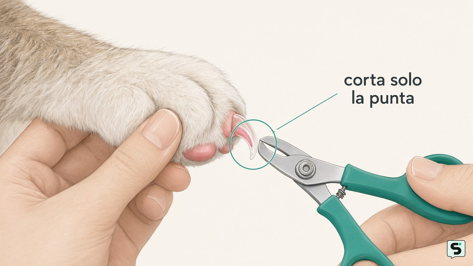 Cómo recortar las uñas de un gato: sin lastimarlo
