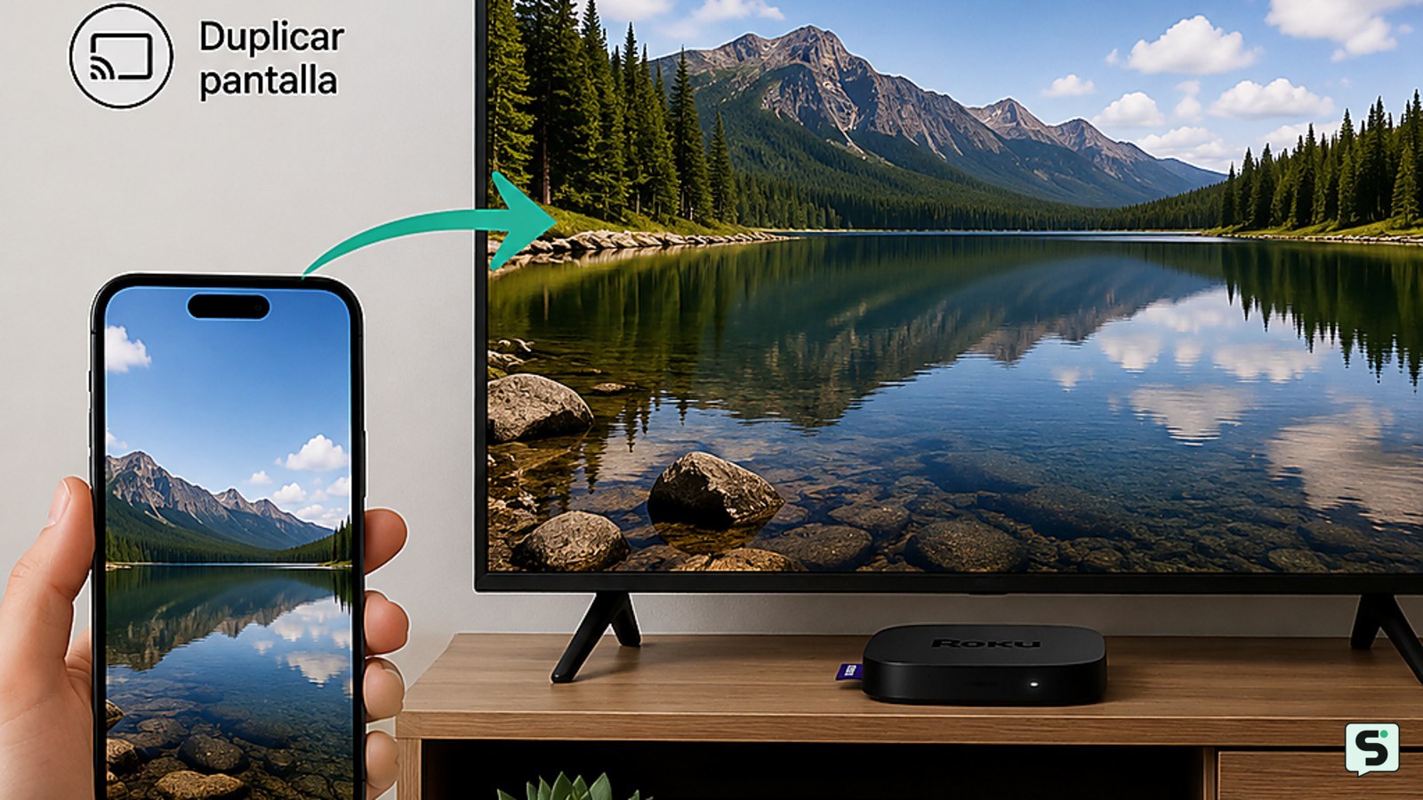Cómo reflejar la pantalla en Roku: pasos y alternativas