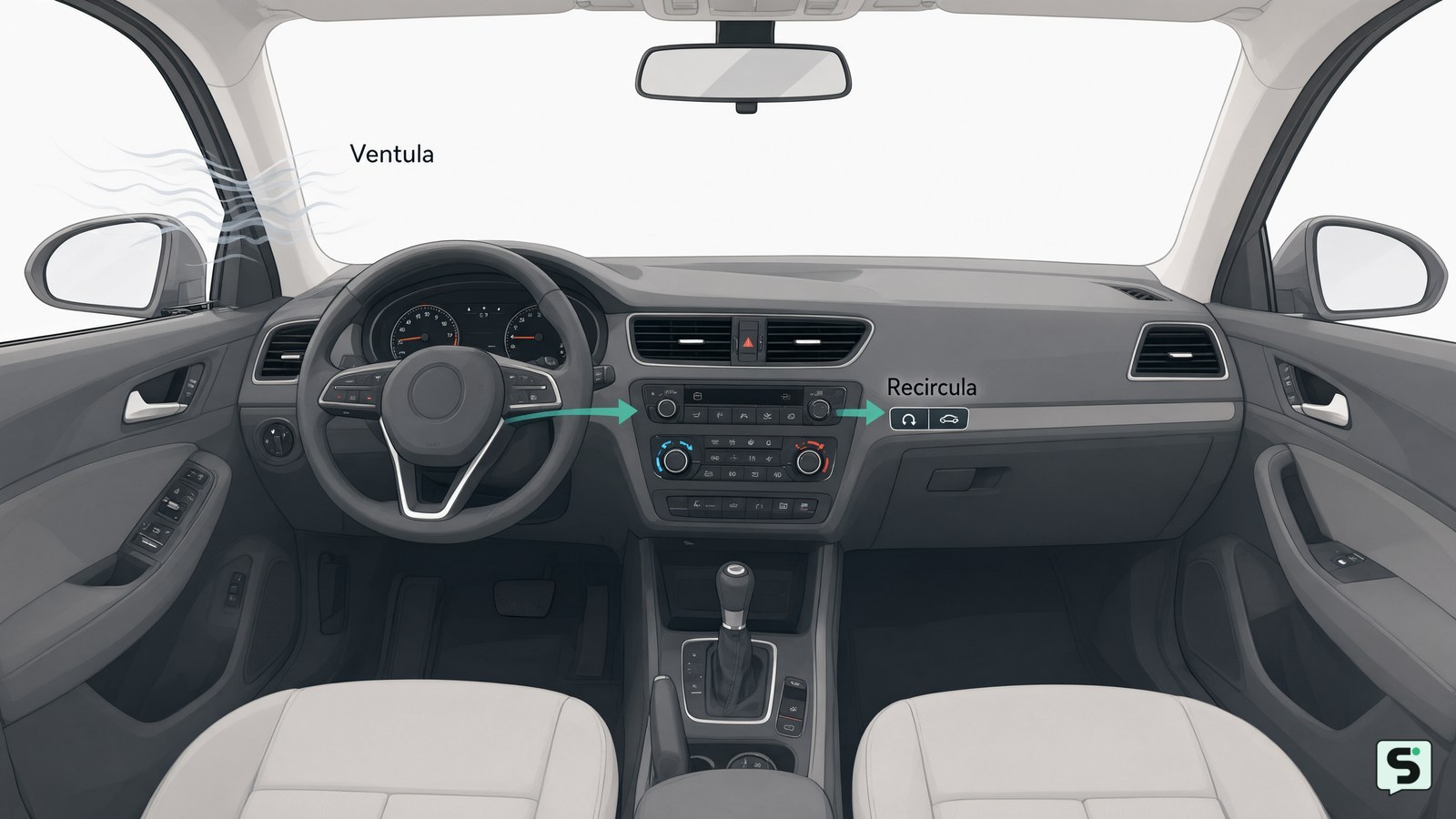 Cómo refrescar el interior del coche: aire frío