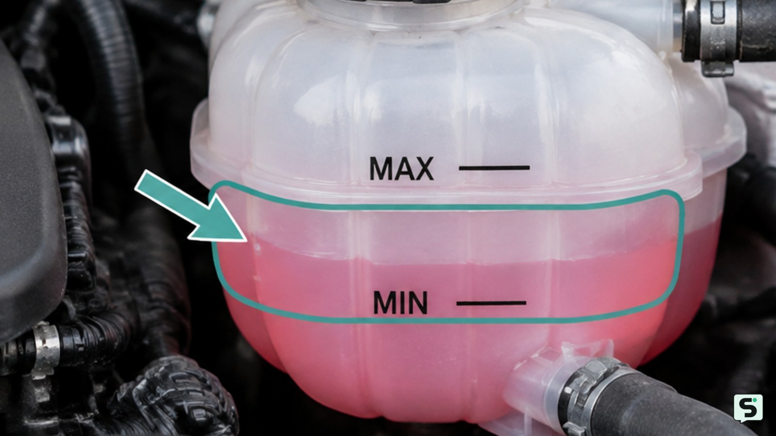 Cómo revisar el nivel del líquido refrigerante