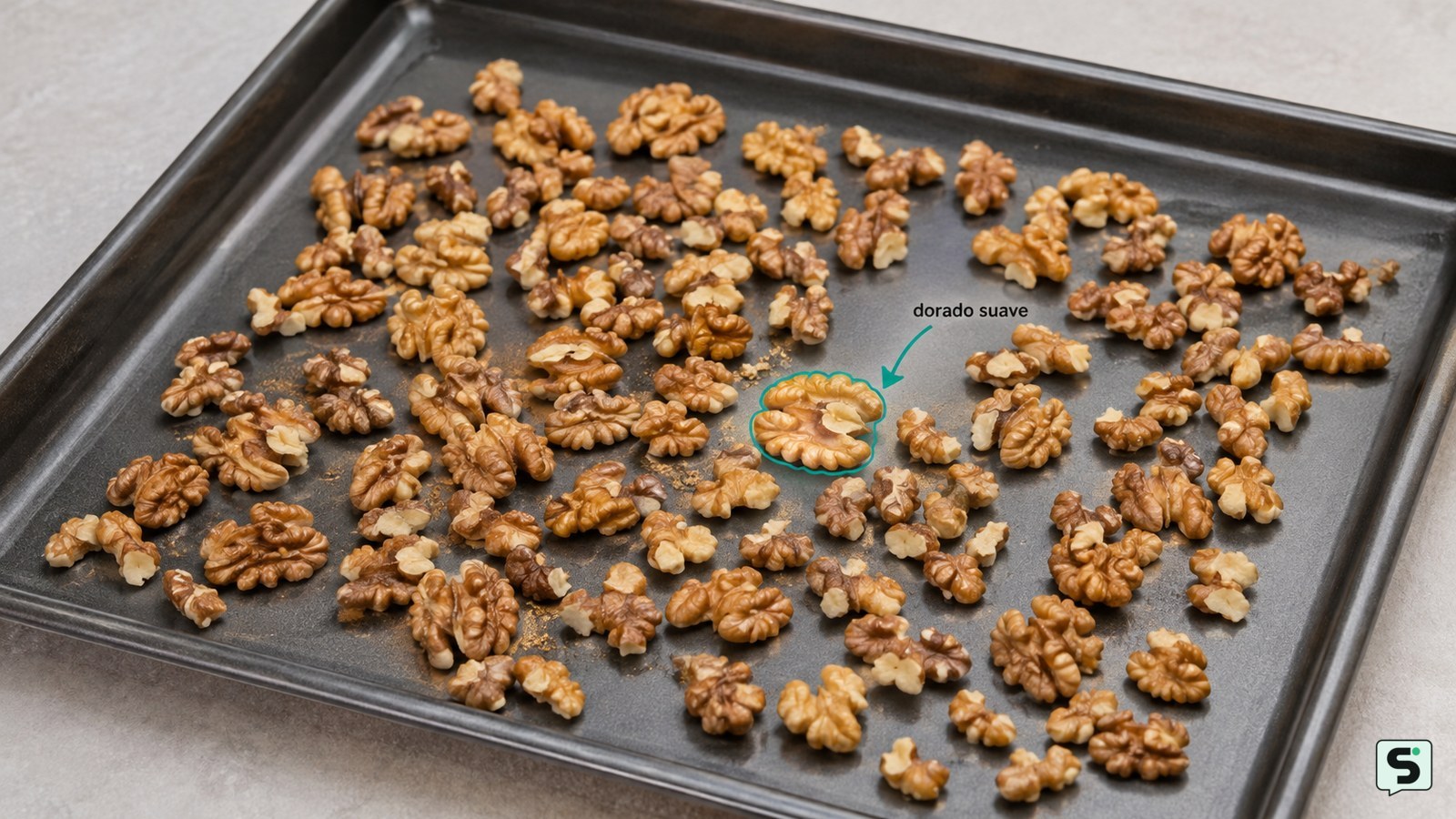 Cómo tostar nueces: sabor y textura