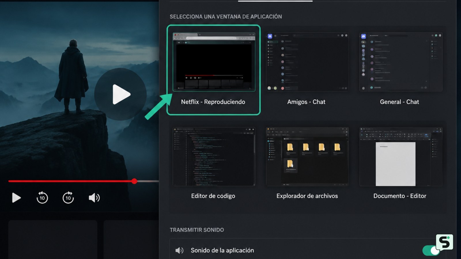 Cómo transmitir Netflix en Discord: sin pantalla negra