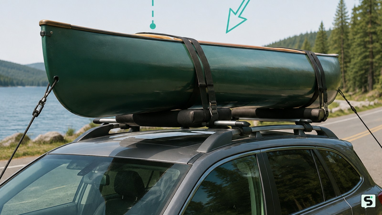 Cómo transportar una canoa entre lagos: sin riesgos