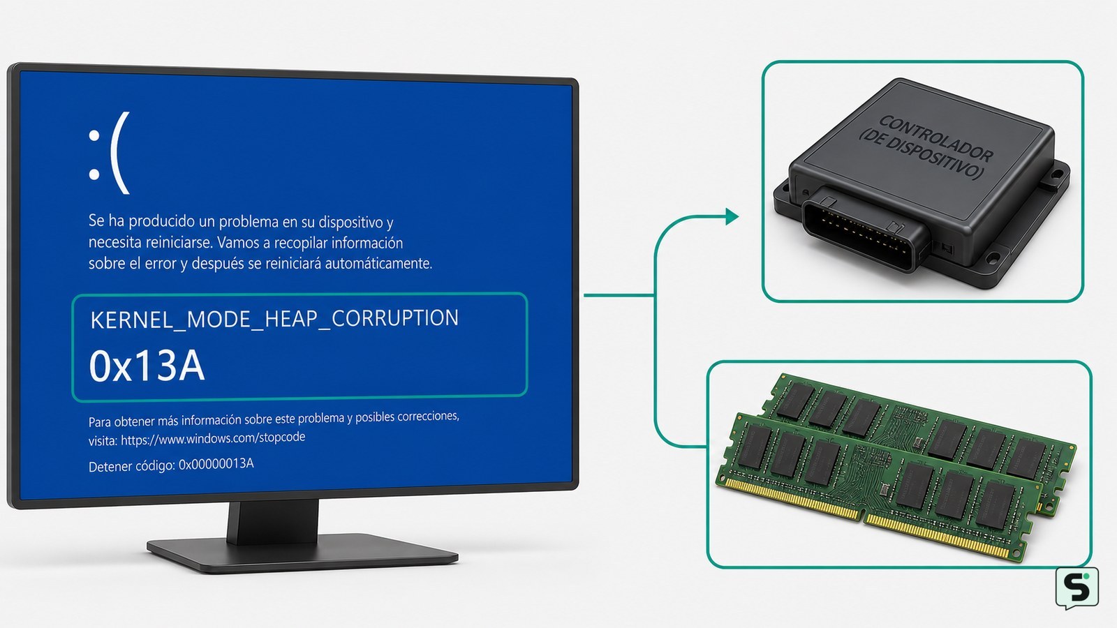Corrupción del montón en modo kernel: cómo repararla