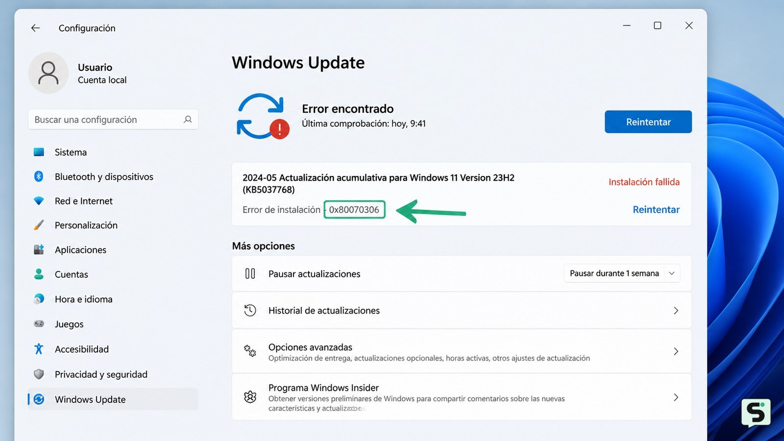 Error de instalación – 0x80070306: cómo arreglarlo