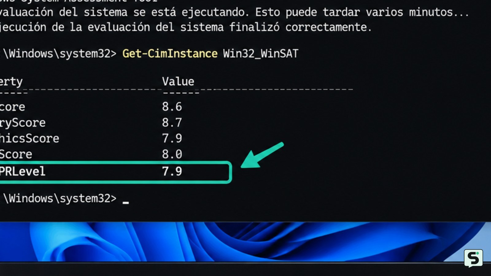 Índice de experiencia de Windows: cómo verlo