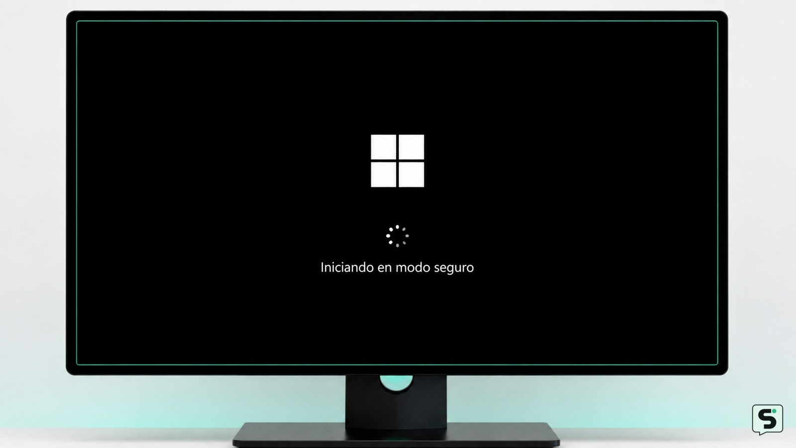 Pantalla negra en modo seguro: cómo salir