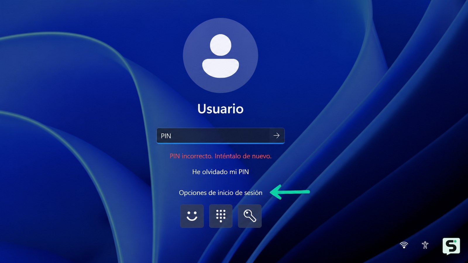 PIN incorrecto ingresado: cómo recuperar el acceso