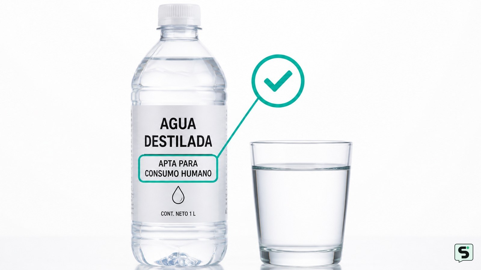 ¿Puedes beber agua destilada?: consumo ocasional