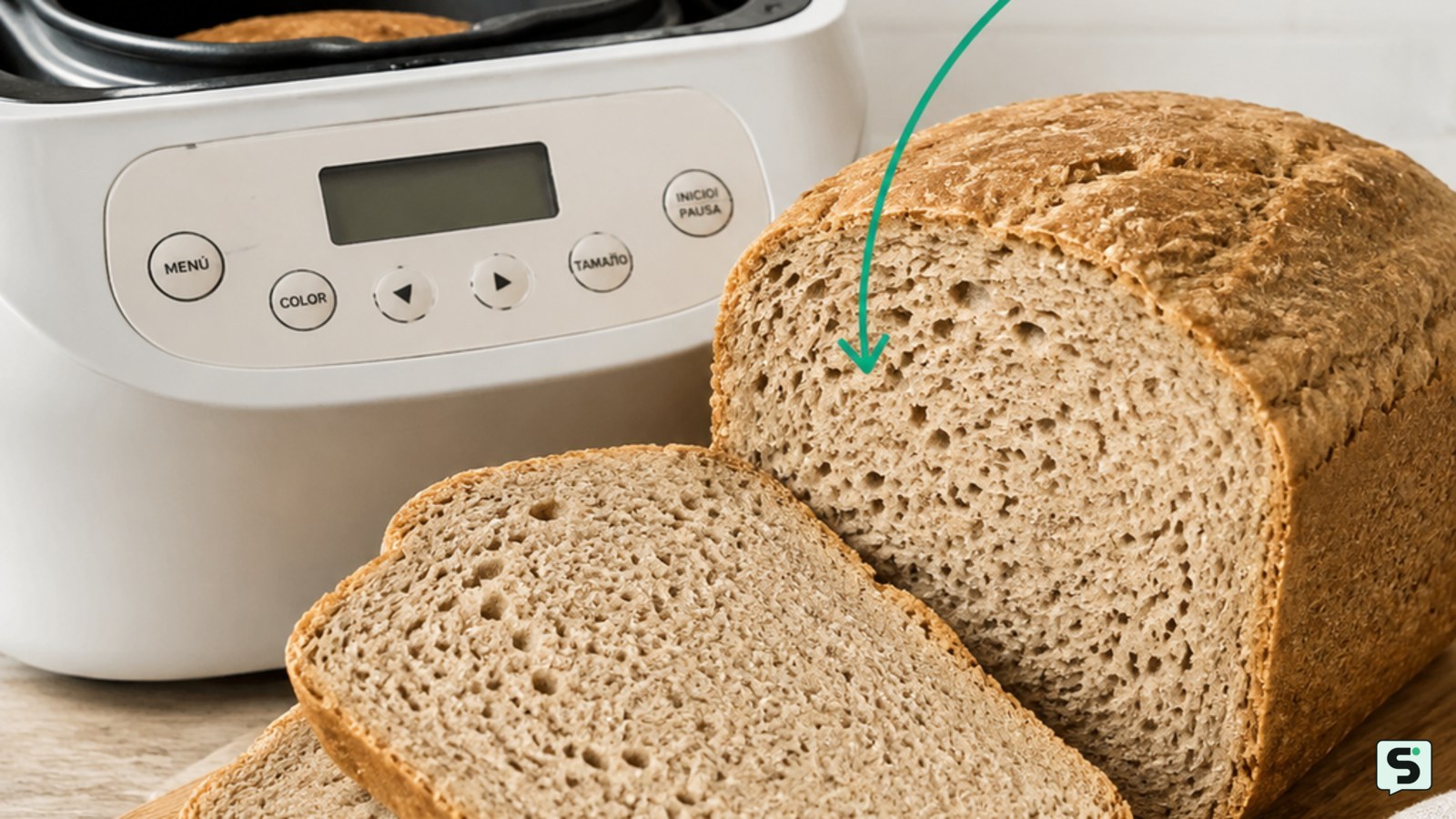 Receta de pan sin gluten para panificadora: básica