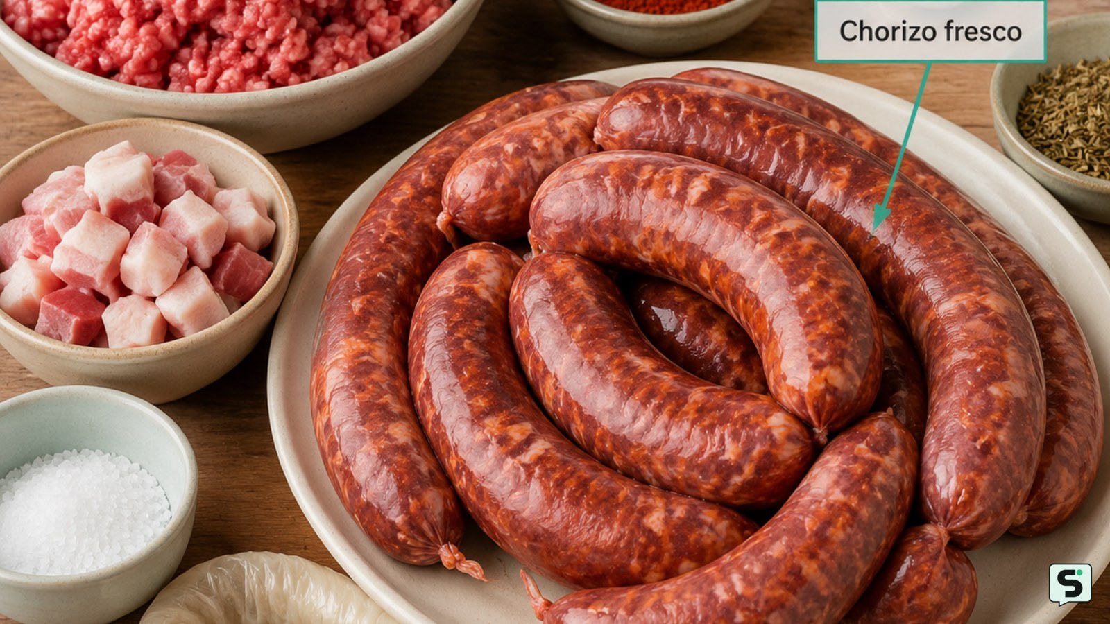 Receta para hacer chorizo: casero y jugoso